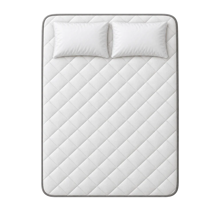 Queen mattress footprint illustration