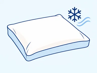 A cooling pillow