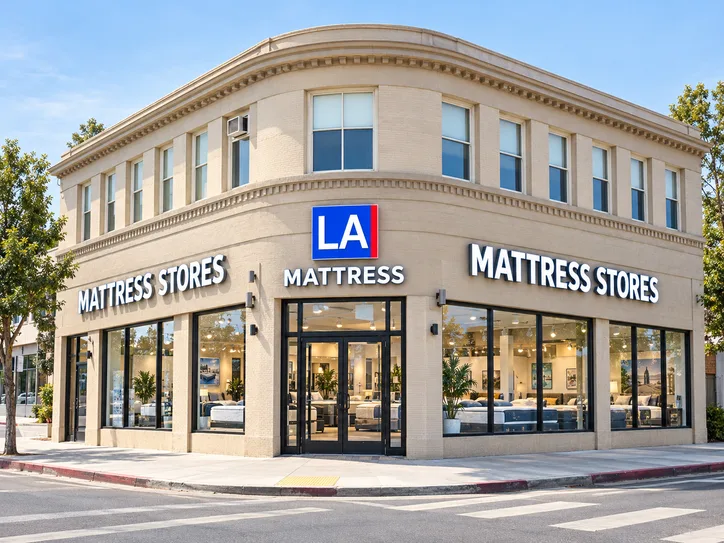 LA Mattress Koreatown storefront