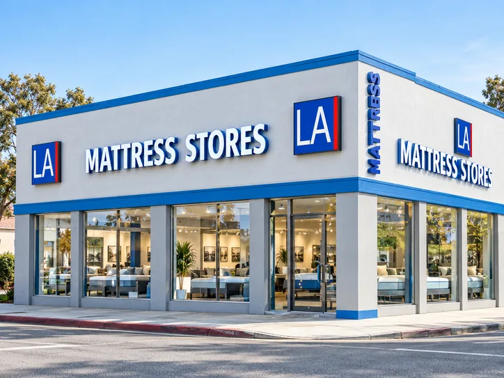 LA Mattress La Brea storefront