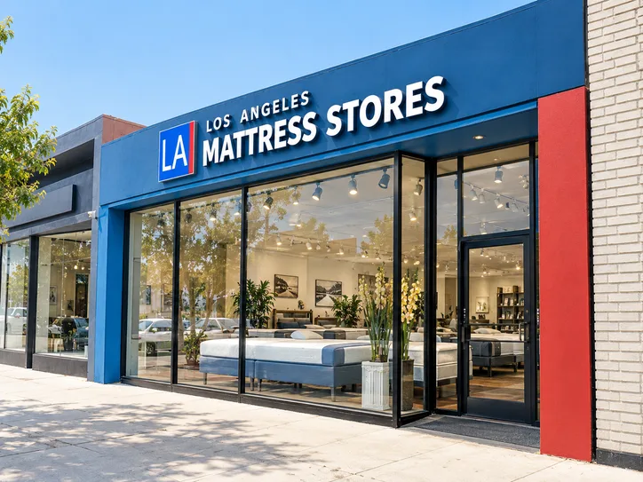 LA Mattress Studio City storefront
