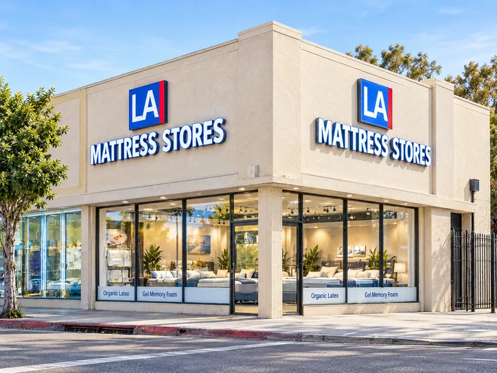 LA Mattress West Los Angeles storefront