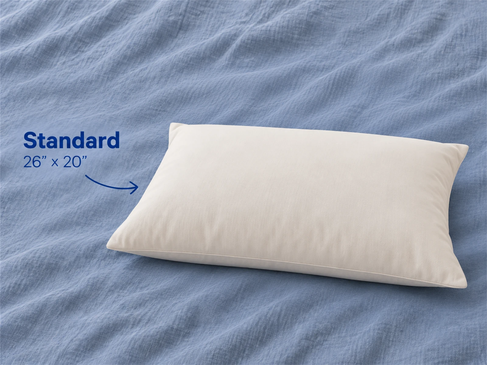 Sleep & Beyond myMerino Organic Wool Pillow: Pillow size and profile guide