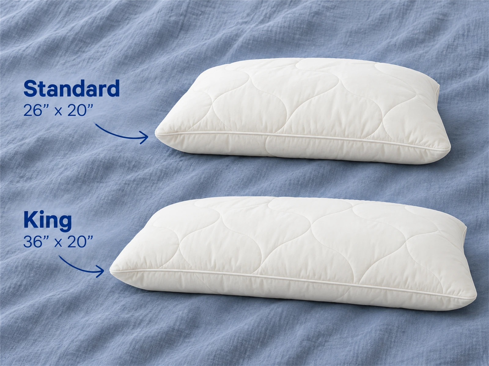 Sleep & Beyond myWoolly Adjustable Wool Pillow: Pillow size and profile guide