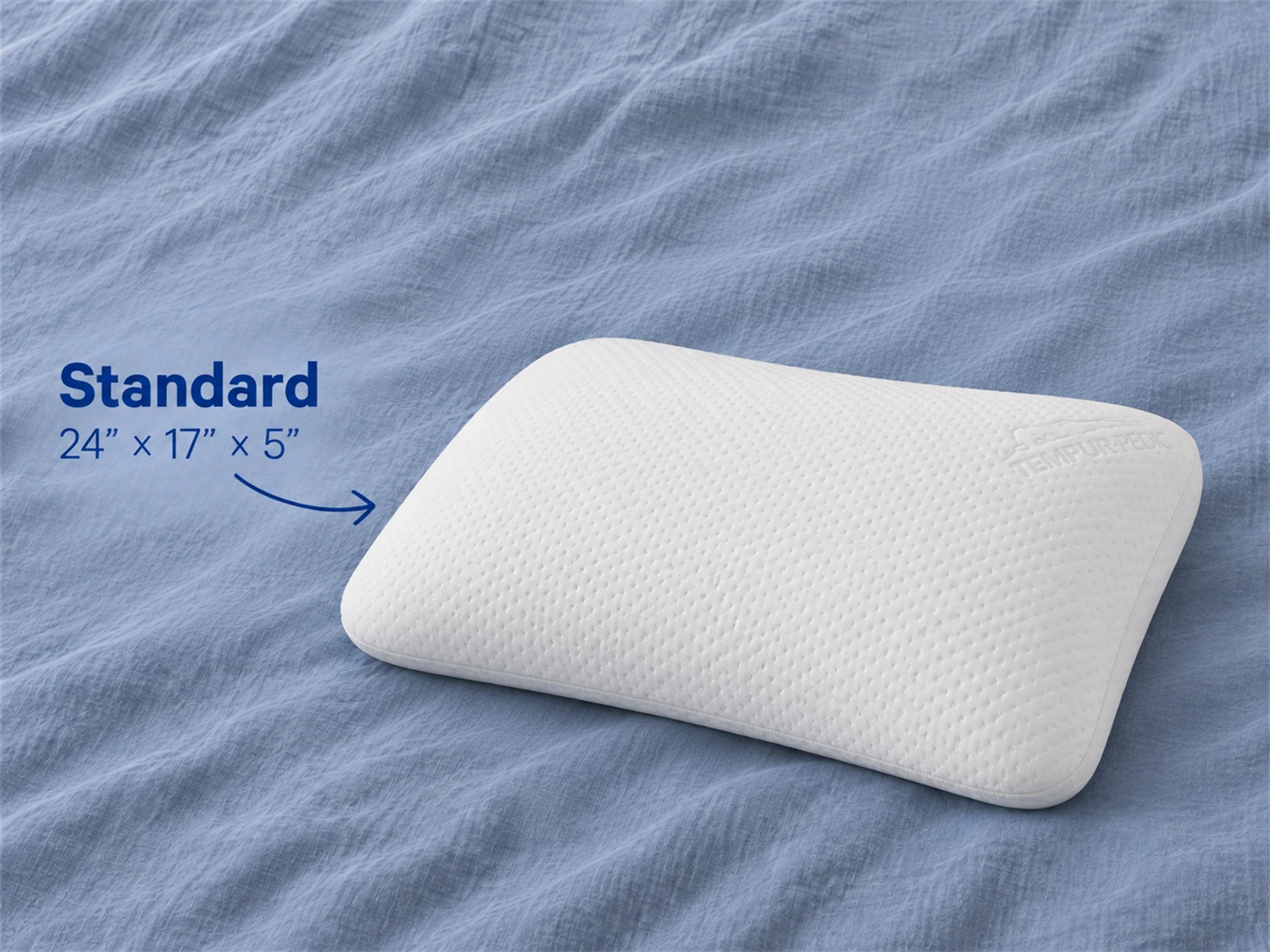 Tempur-Pedic TEMPUR-Symphony Pillow: Pillow size and profile guide